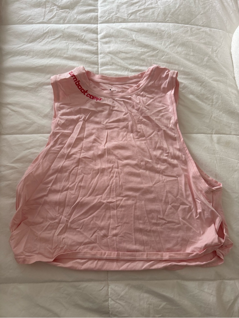 Unbranded Pink Muscle Tank Top
